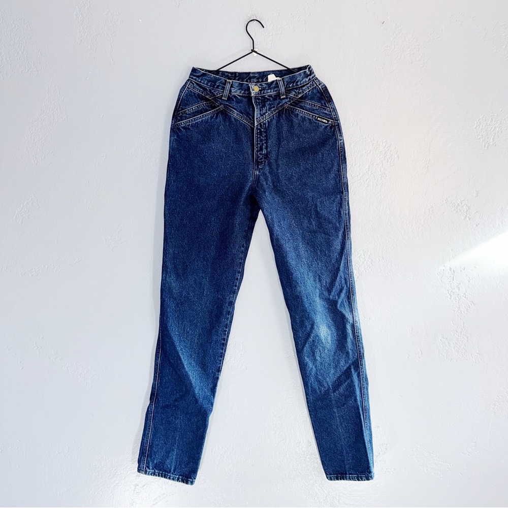 Rocky Mountain 90s Western Mom Dark Wash Mom Jean Size 26”